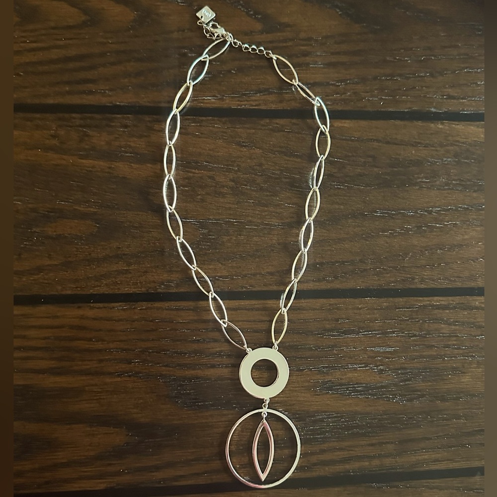 Unique silver necklace